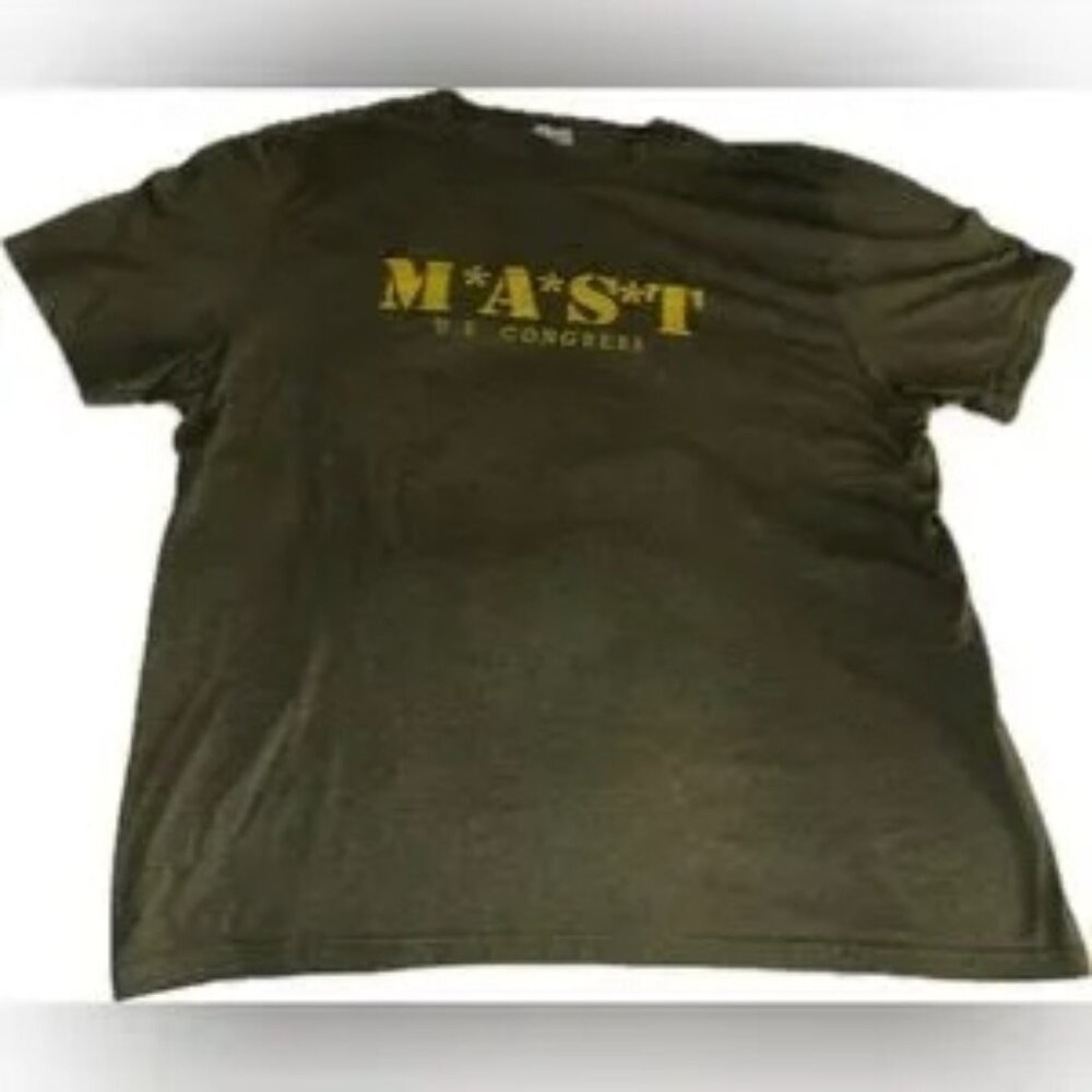 Rare mint vintage MAST FOR CONGRESS ✝️ authentic men's large Port & Company